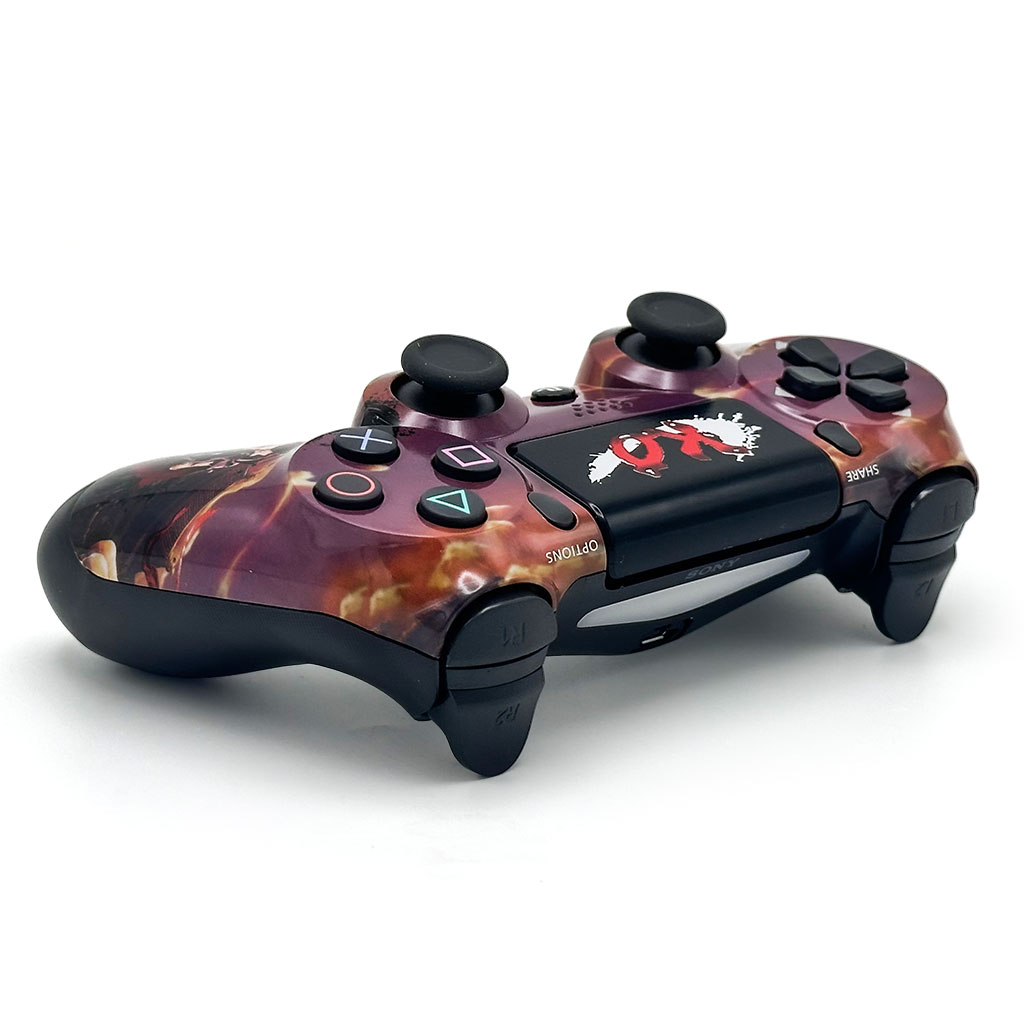 وحدة تحكم سوني دوال شوك لاسلكية لجهاز PS4، إصدار ستريت فايتر V2 (نسخة مطابقة)