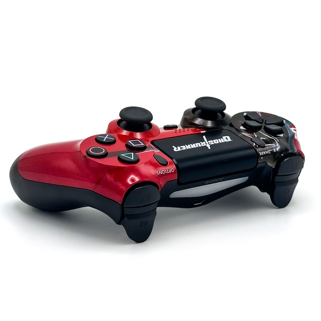 وحدة تحكم سوني دوال شوك لاسلكية لجهاز PS4، نسخة جوست رانر (نسخة مقلدة)