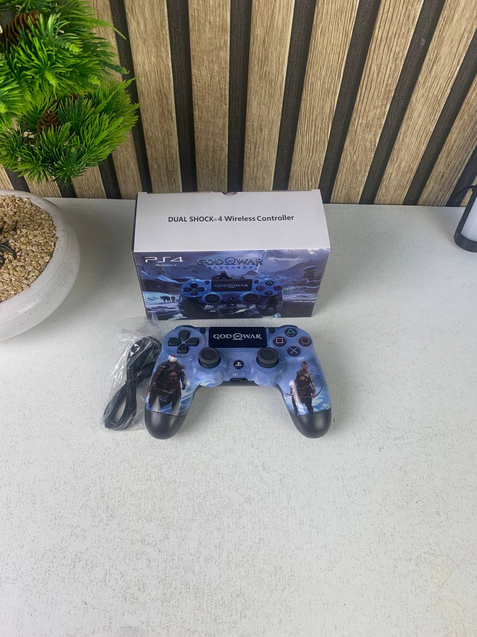 Sony DualShock Wireless Controller for PS4, Ragnarok Edition (High Copy)