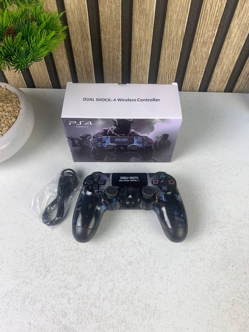 Manette sans fil Sony DualShock pour PS4, édition COD BO6 (copie)