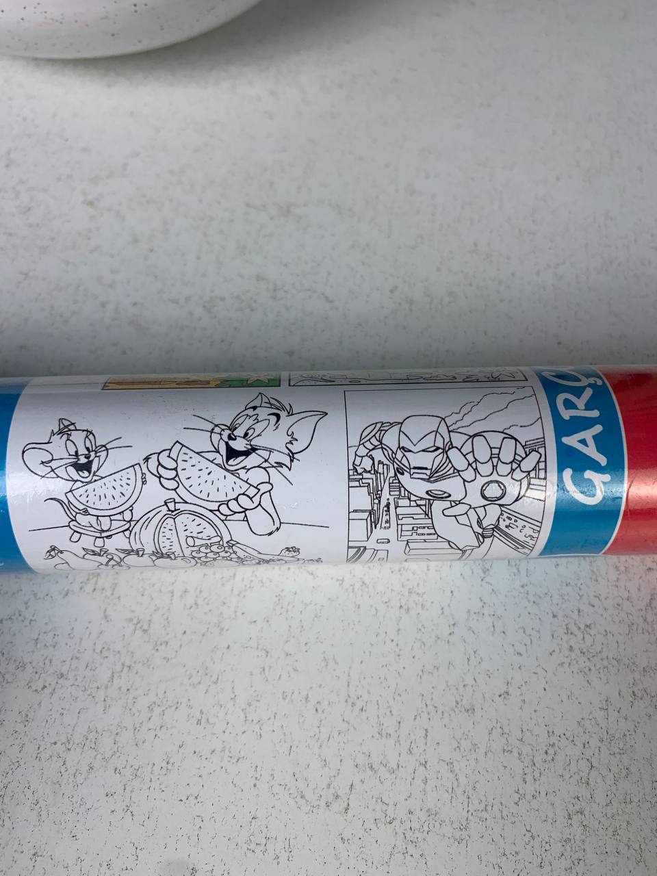 Kids coloring paper roll 500*30 cm