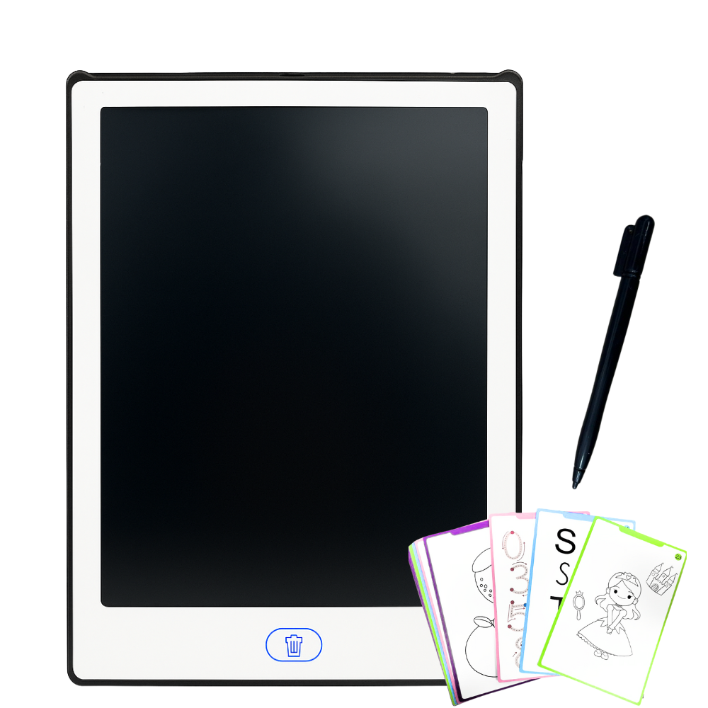 Educational LCD drawing tablet for kids with 20 drawing templates