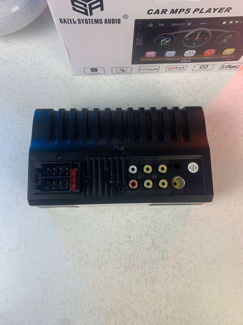 مشغل وسائط السيارة G-555 مع كاربلاي وأندرويد أوتو