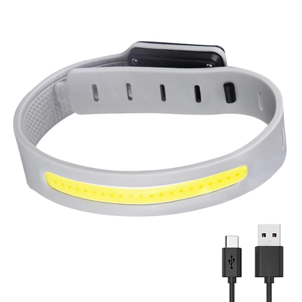 سوار LED رياضي مضيء قابل لإعادة الشحن للأمان