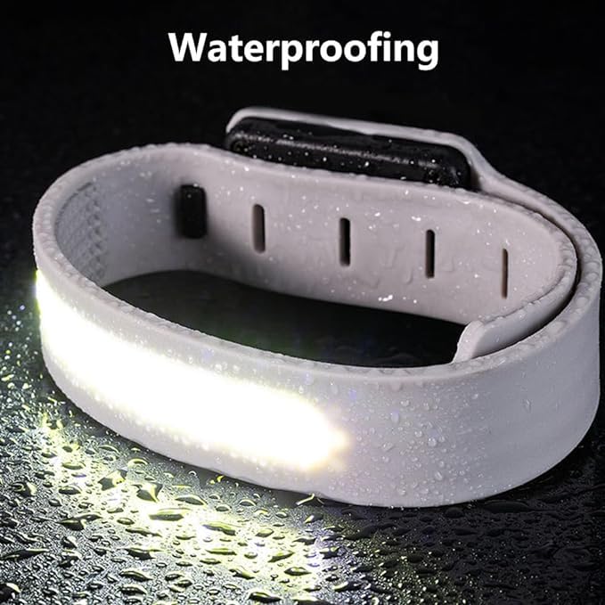 سوار LED رياضي مضيء قابل لإعادة الشحن للأمان