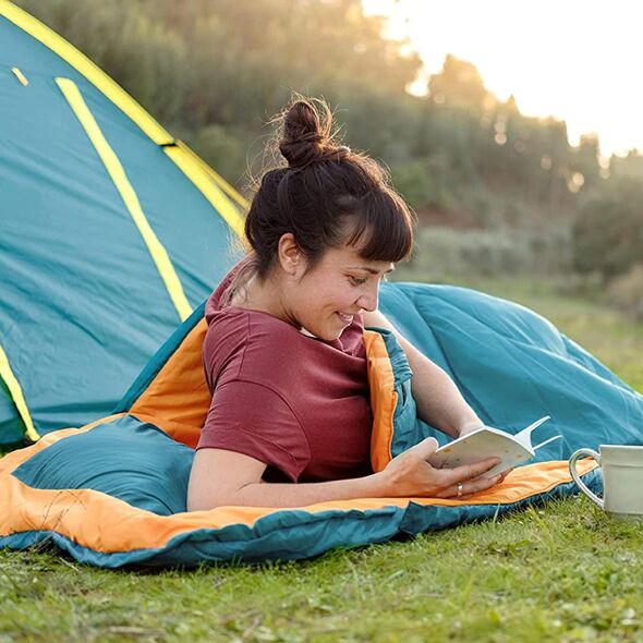 Pavillo Sleeping Bag with Inflatable Pillow Bestway 205x90cm 68101