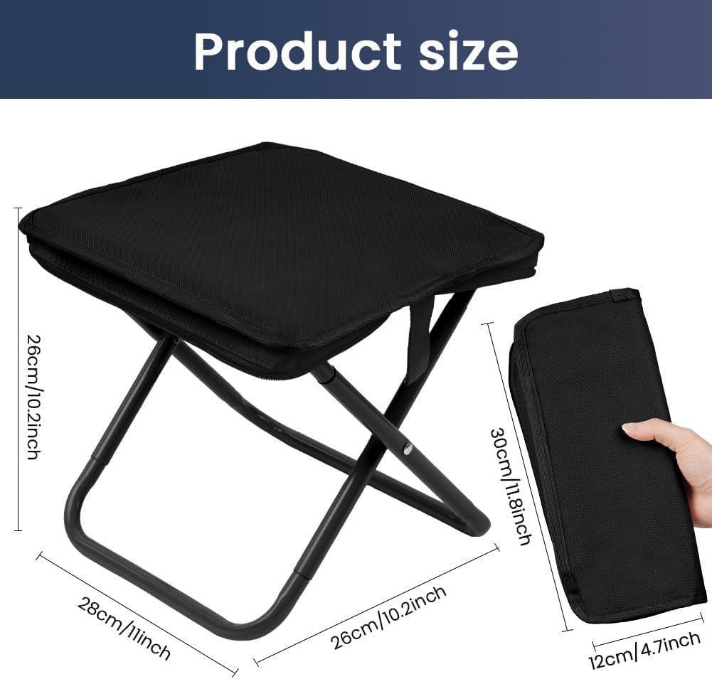 Tabouret de camping pliable ultra-léger