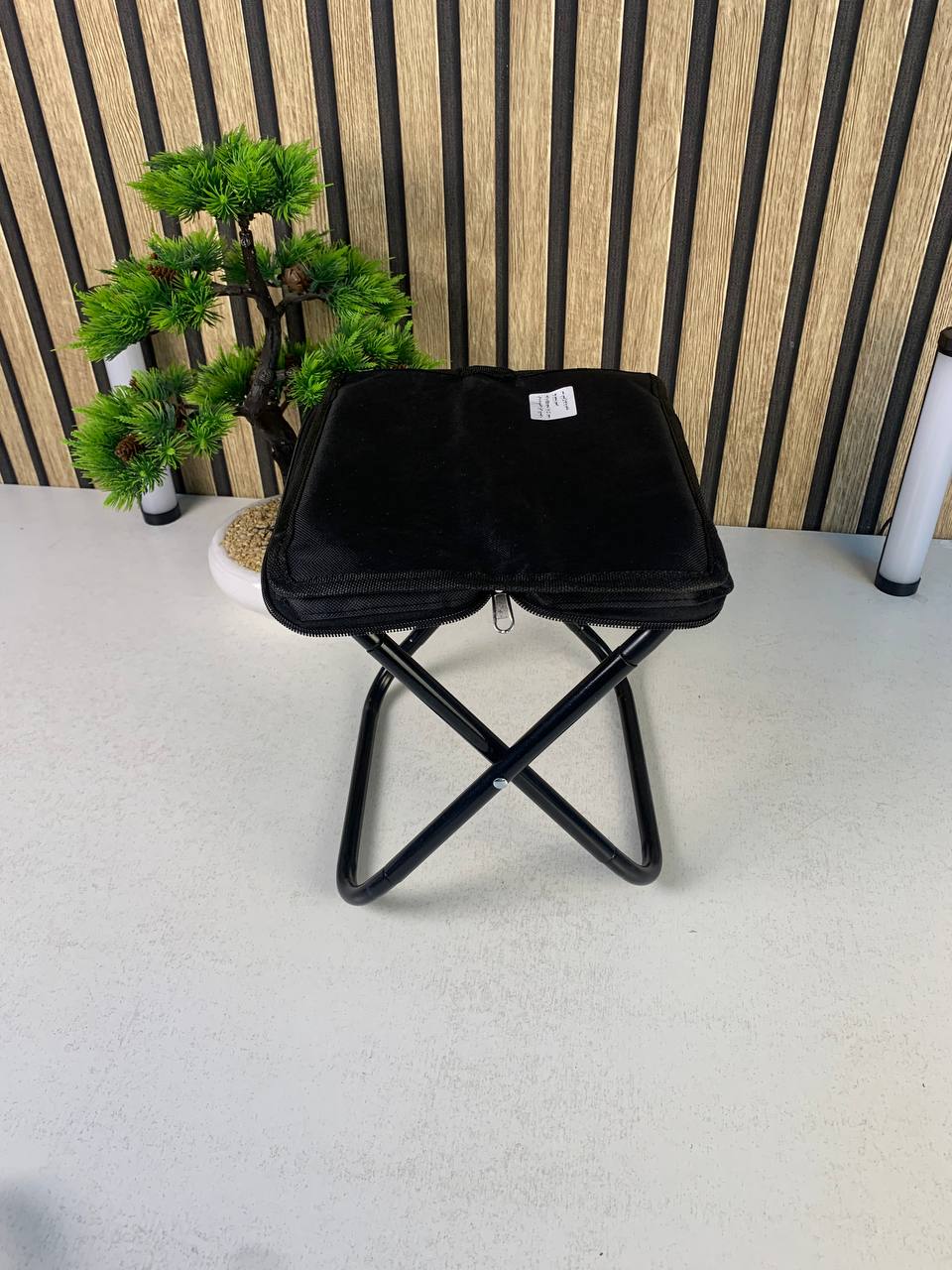 Tabouret de camping pliable ultra-léger