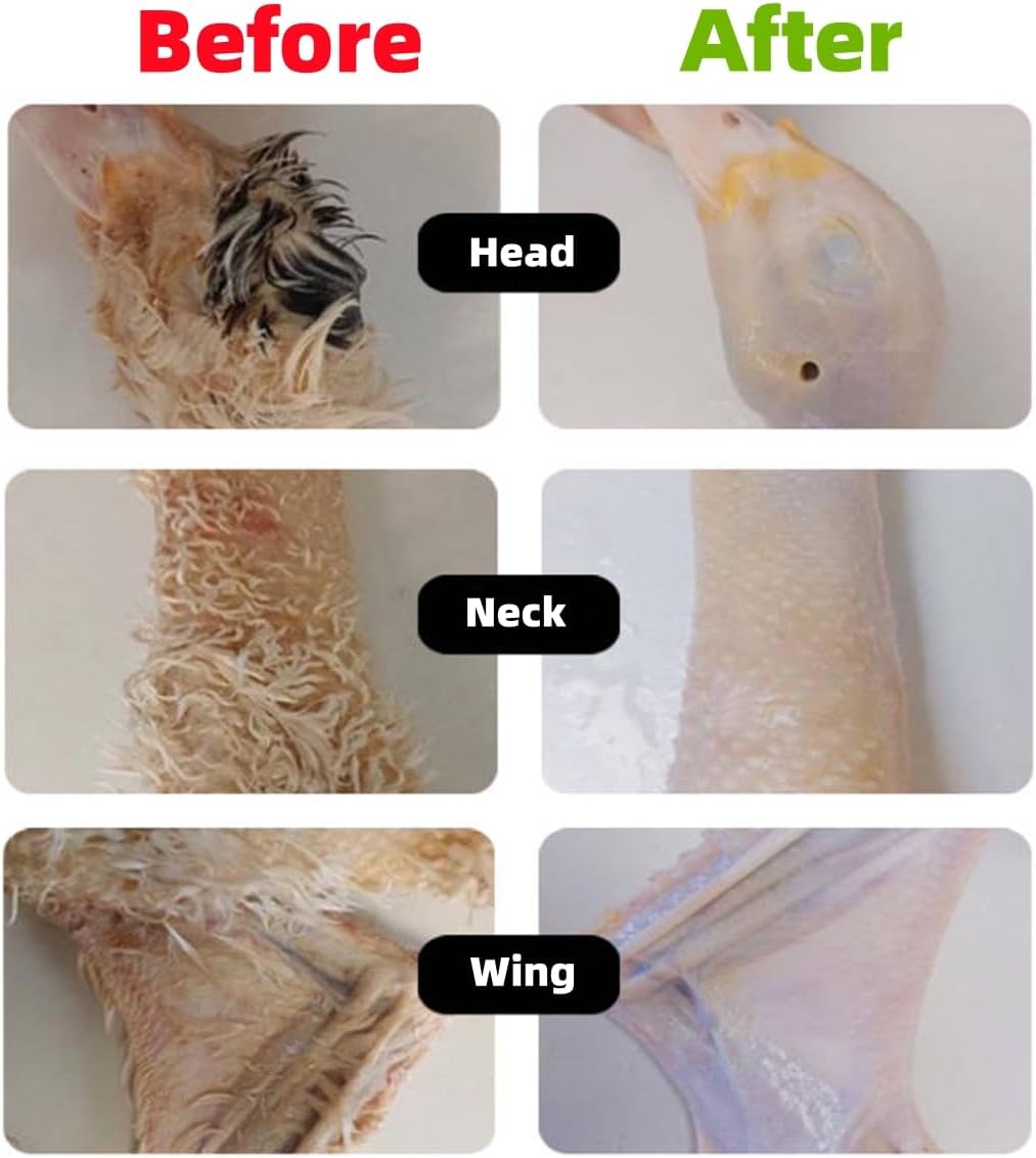 Portable electric poultry plucker