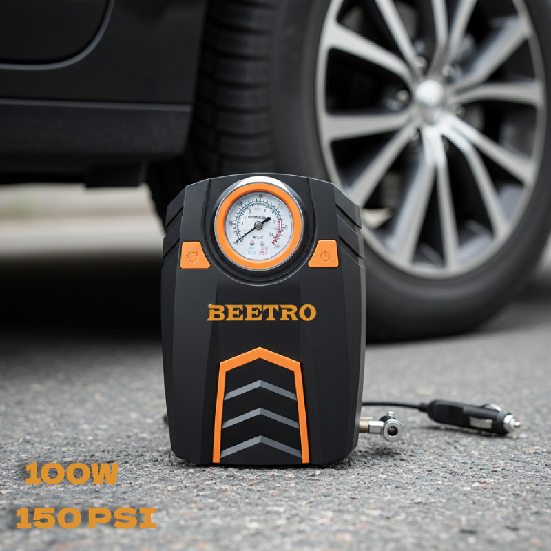 ضاغط هواء للسيارات بيترو BE0172 بقوة 100 واط و150 PSI