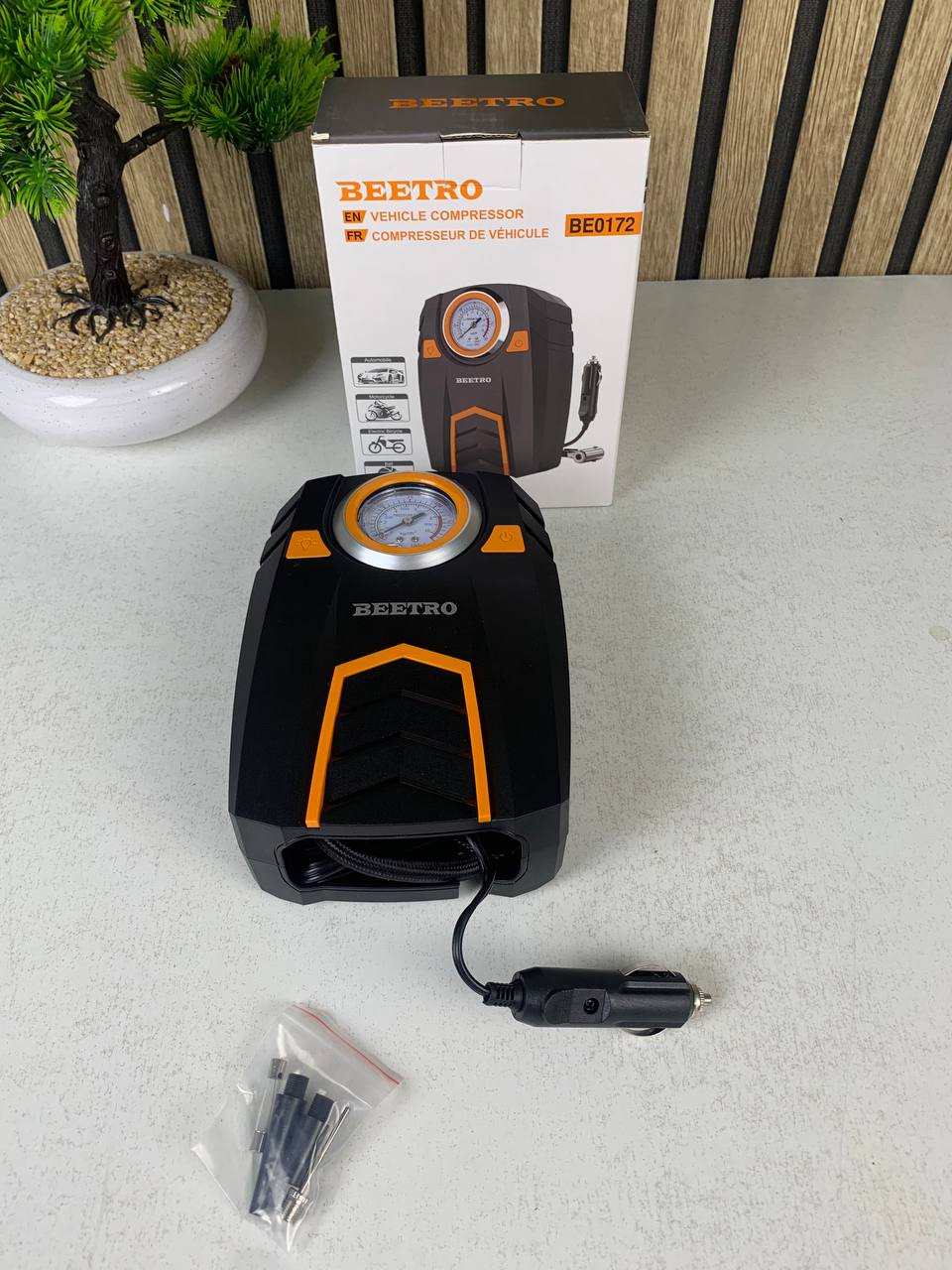 ضاغط هواء للسيارات بيترو BE0172 بقوة 100 واط و150 PSI