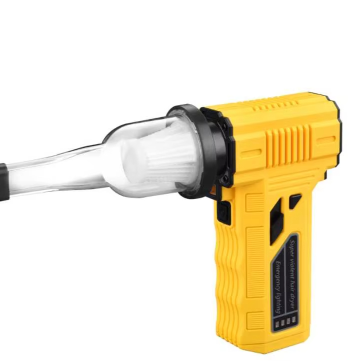 Portable turbo blower and vacuum cleaner F036-1 with accessories