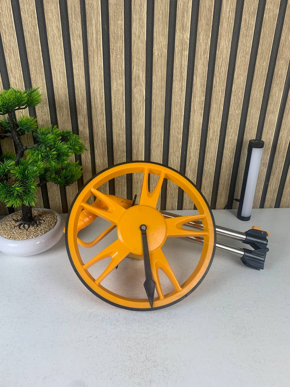 Roue de mesure de distance mécanique en aluminium et TPR