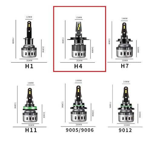 طقم مصابيح أمامية LED كانابوس F10 H4 6500K 60W