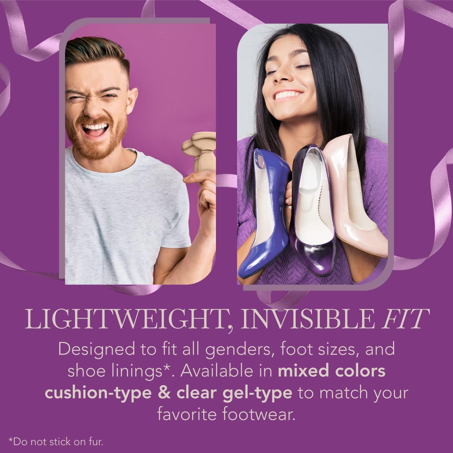 Self-Adhesive Heel Pads, 1 Piece
