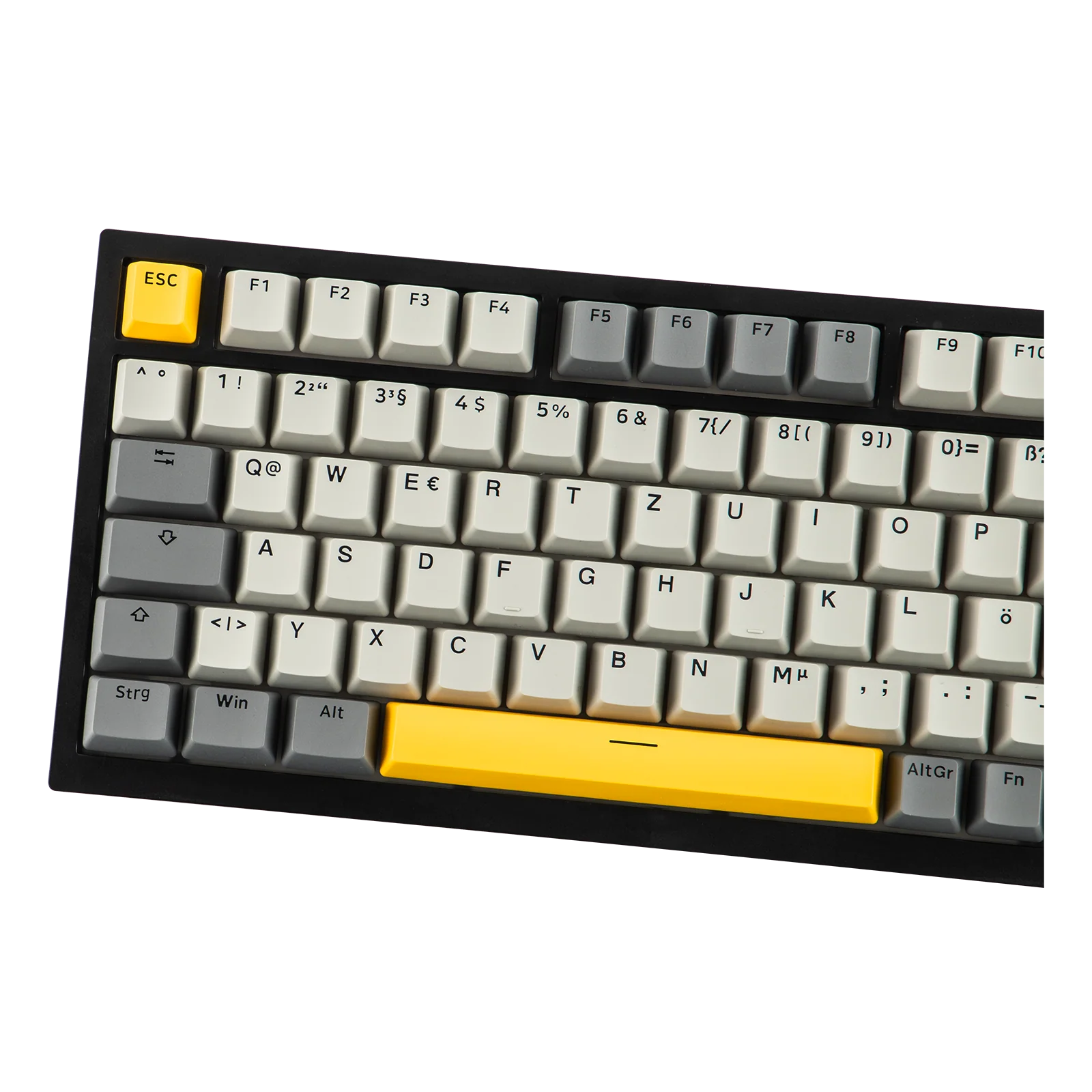 لوحة مفاتيح ميكانيكية Ajazz AK820 Pro، أسود، مع شاشة TFT وهيكل Gasket