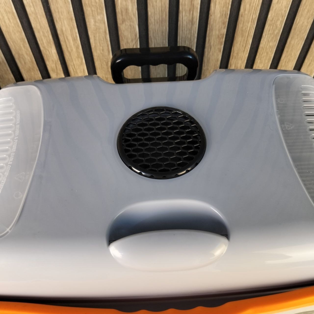Portable thermoelectric cooler and warmer 28L with wheels
