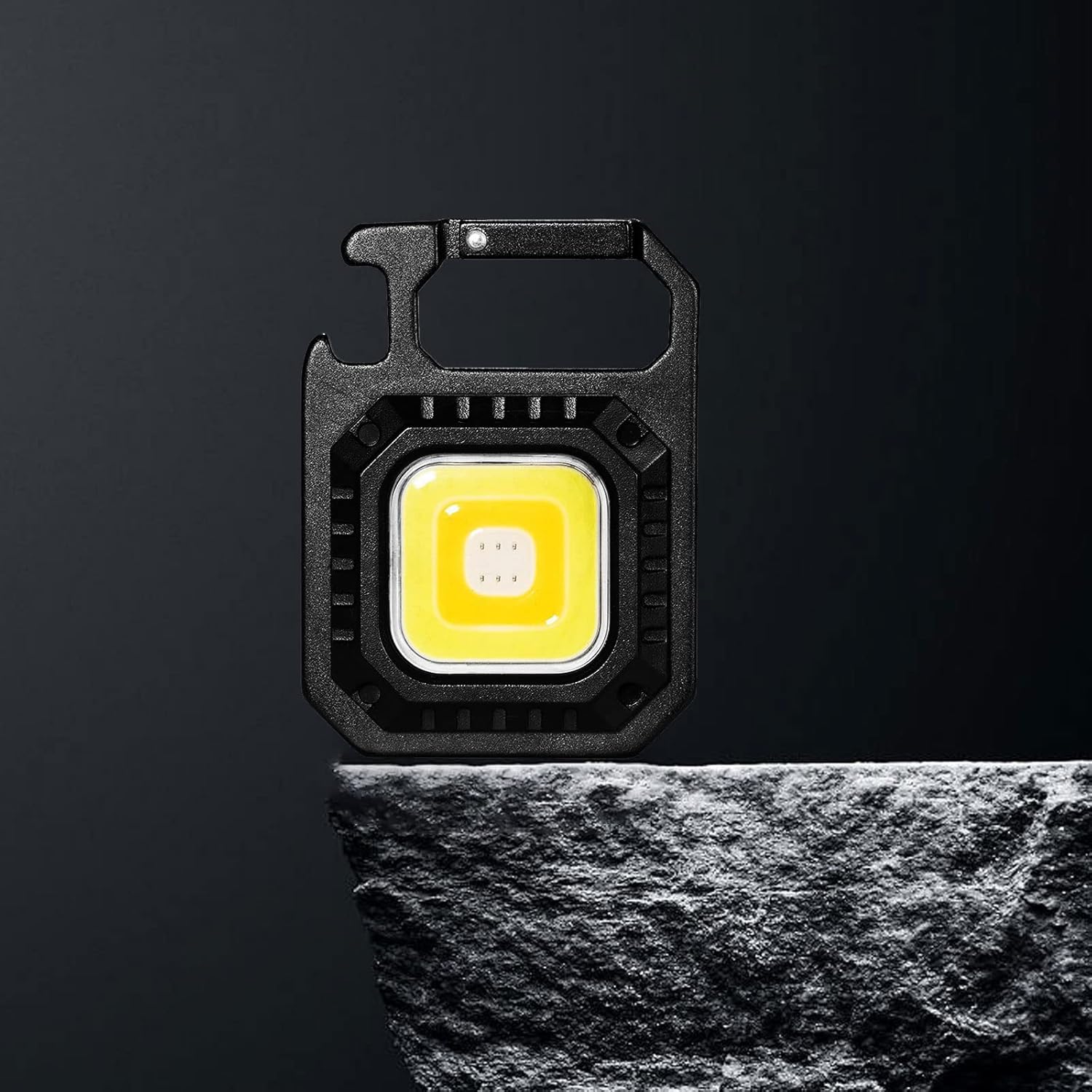 مصباح يدوي صغير COB LED قابل لإعادة الشحن مع حامل ثلاثي