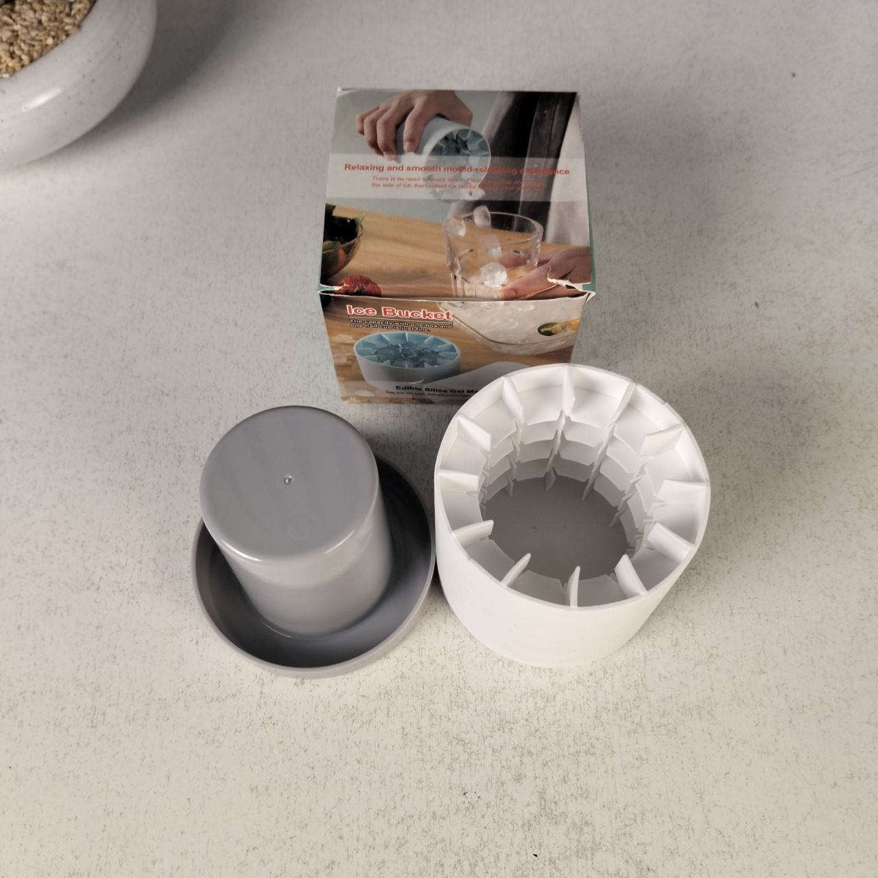 3D Silicone Ice Cube Mold with Easy Release