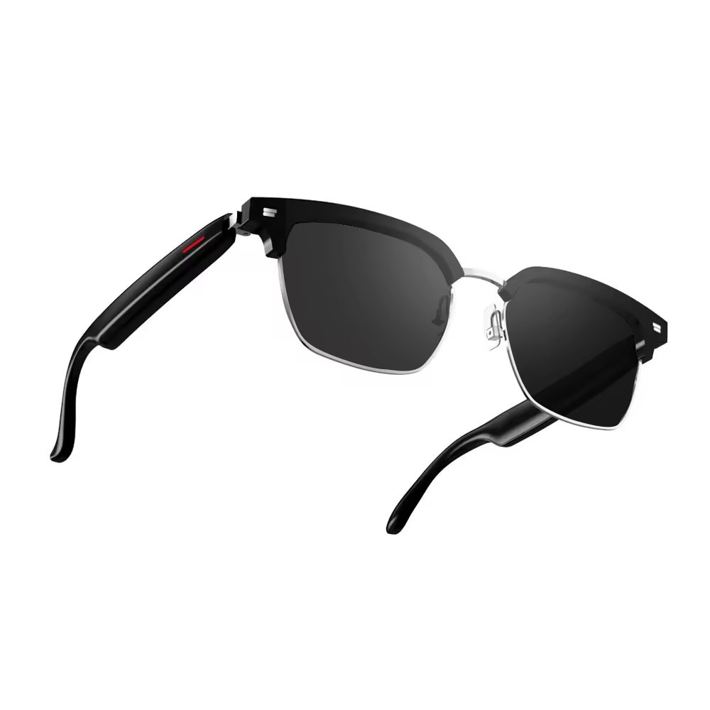 Lunettes connectées F60 traduction IA et audio open-ear Bluetooth 5.4