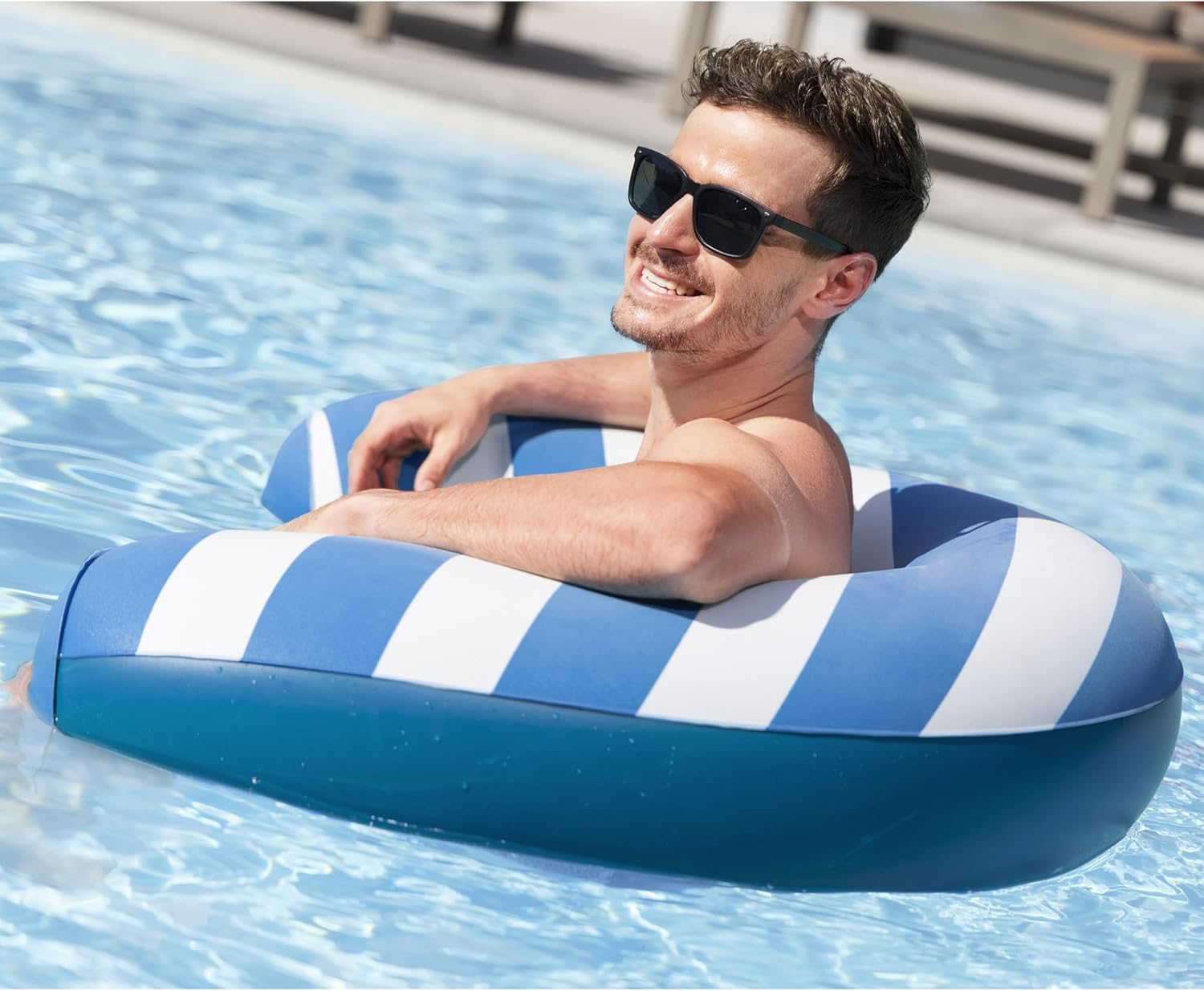 Siège de piscine gonflable Bestway avec surface velours