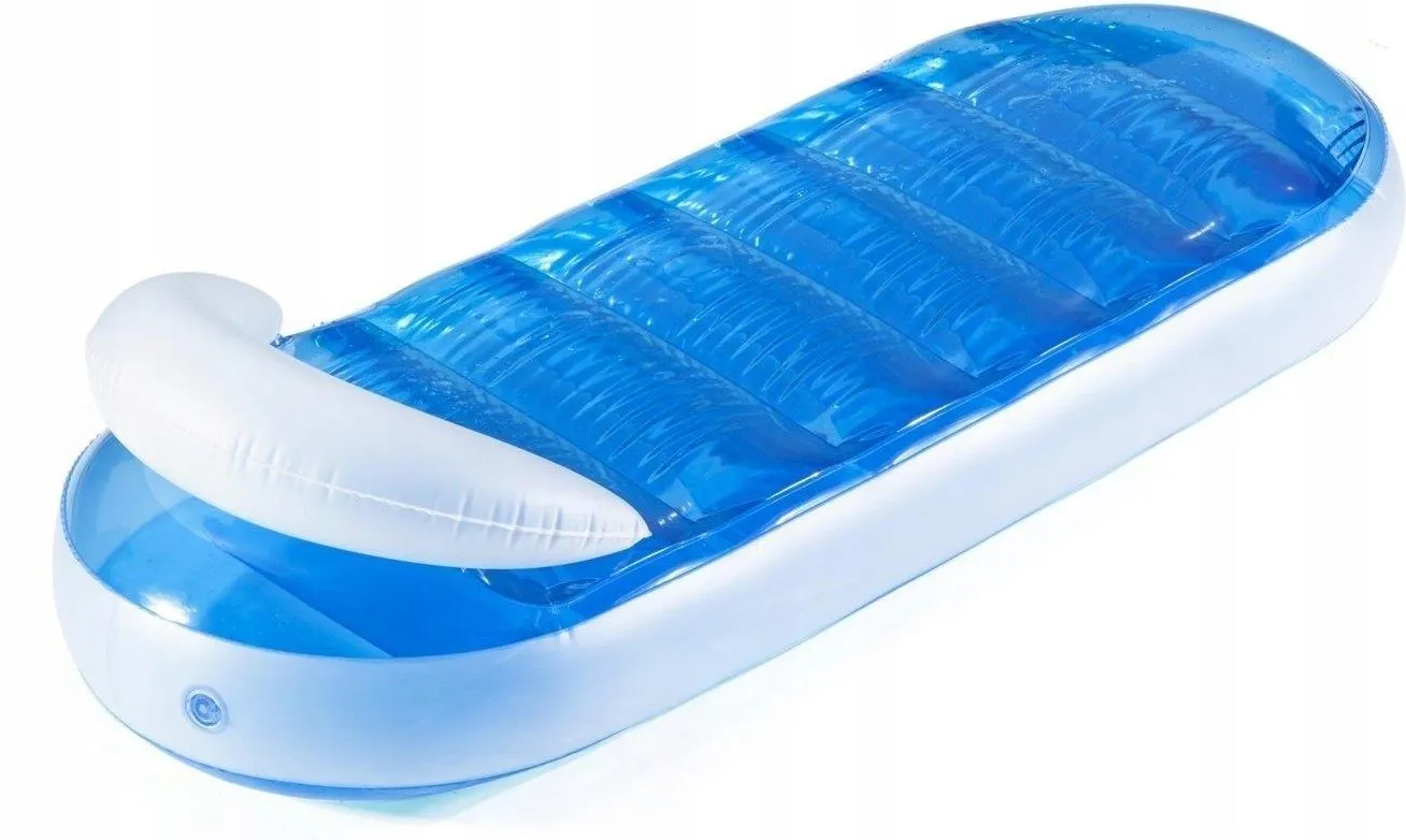 Bestway inflatable pool mattress with cooling water chamber