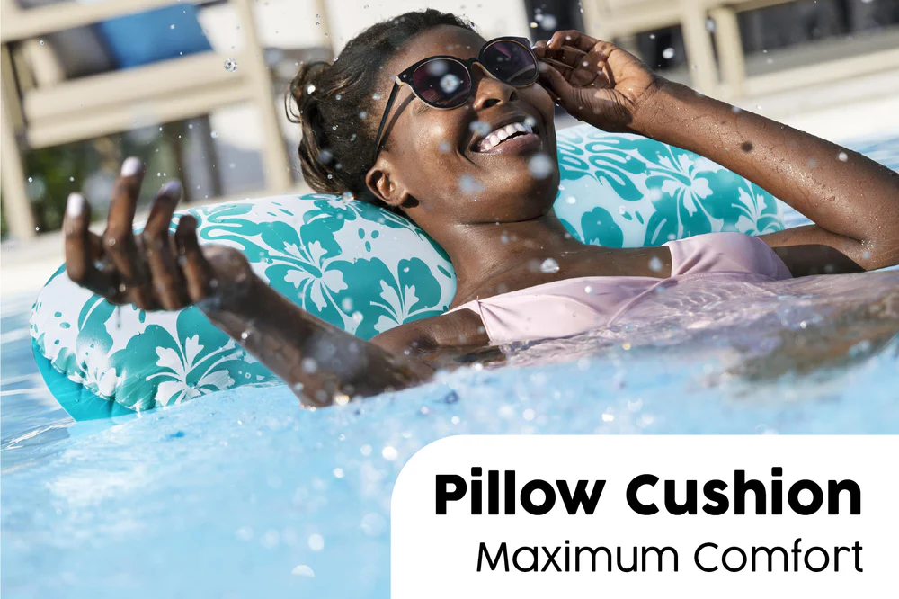 4-in-1 Inflatable Pool Hammock with Mesh Seat