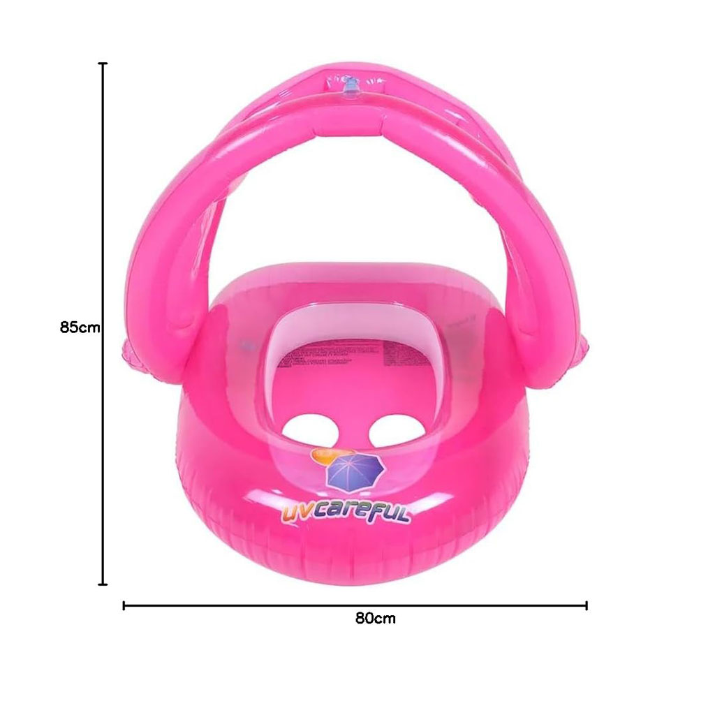 Bouée gonflable pour enfants avec toit de protection UV Bestway 34091