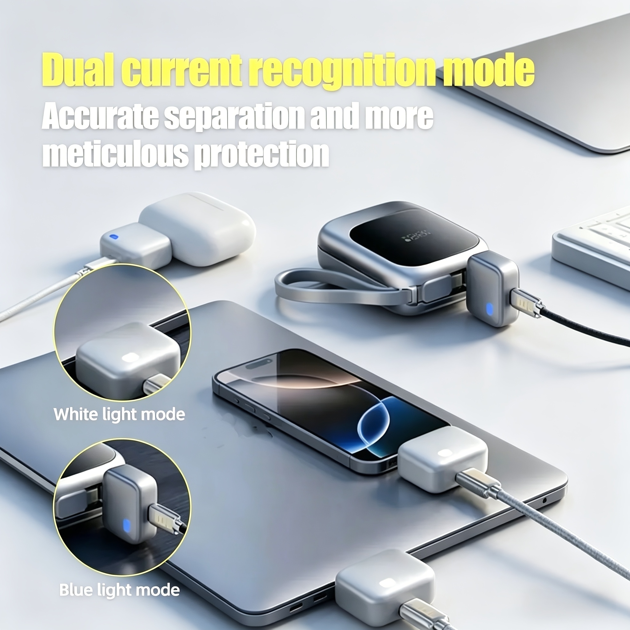 Smart cable protector with automatic ejection