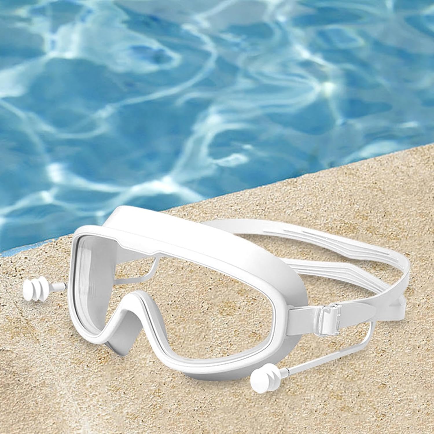 نظارات سباحة مضادة للضباب وحماية UV400