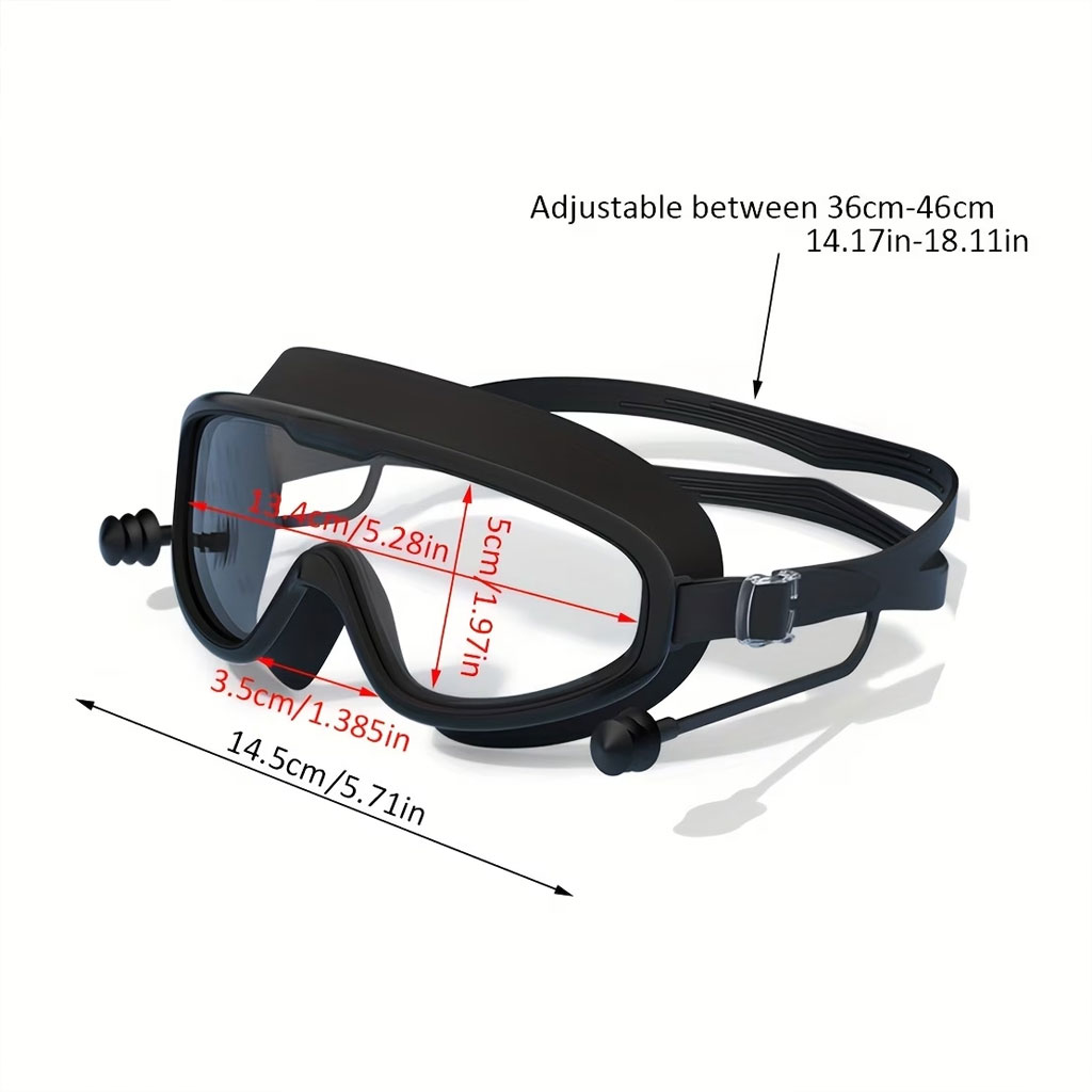 نظارات سباحة مضادة للضباب وحماية UV400