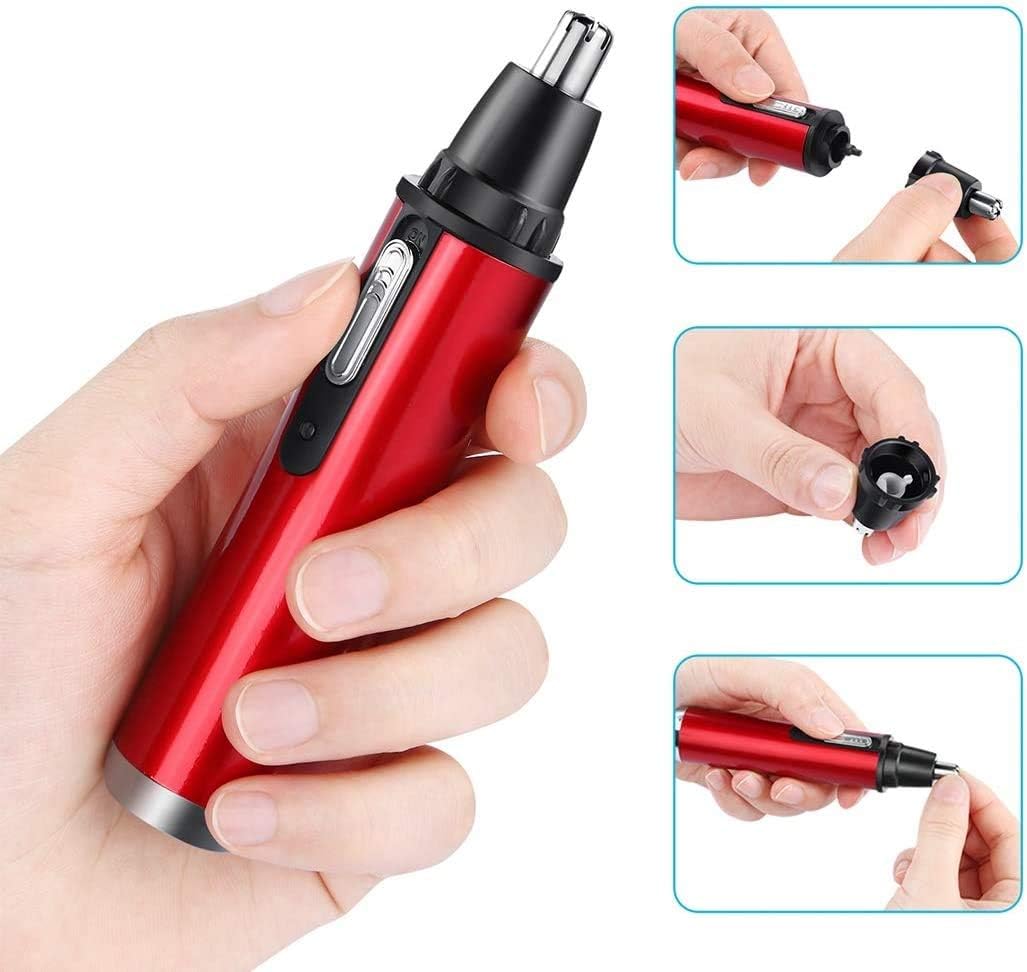 Rechargeable USB nose and ear hair trimmer