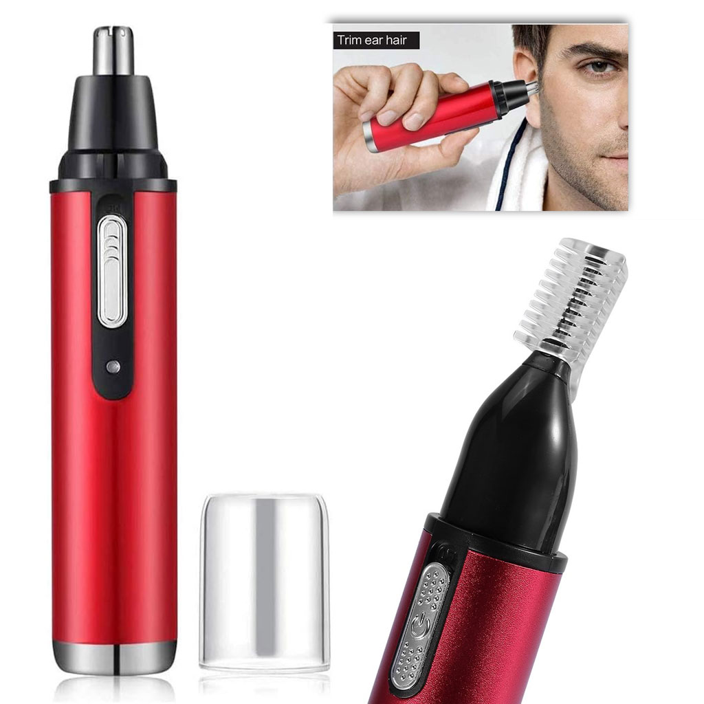 Rechargeable USB nose and ear hair trimmer