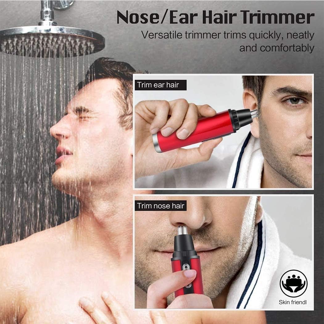 Rechargeable USB nose and ear hair trimmer