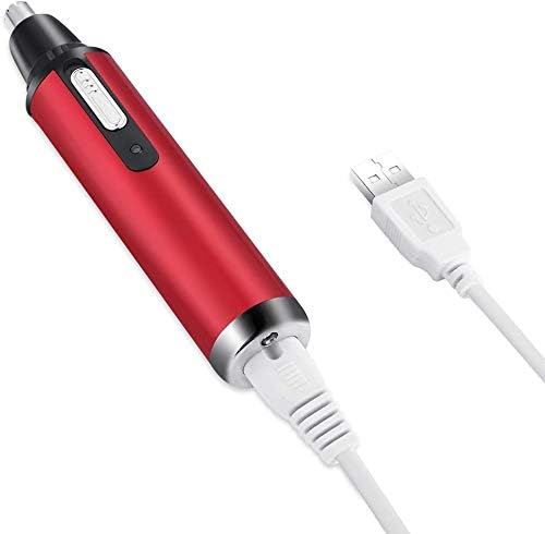 Rechargeable USB nose and ear hair trimmer