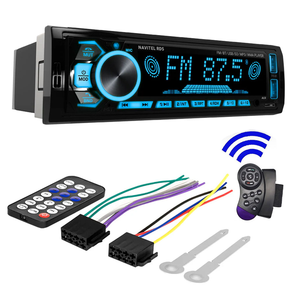 مسجل راديو سيارة 320 واط بلوتوث، USB، SD ومشغل MP3