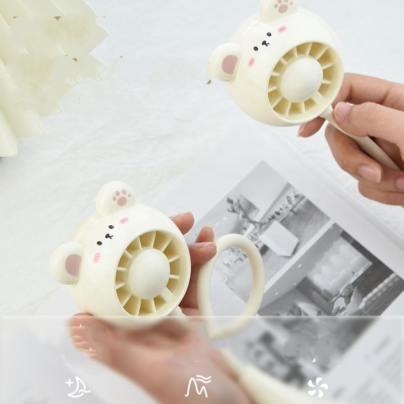 Mini adjustable USB desk fan