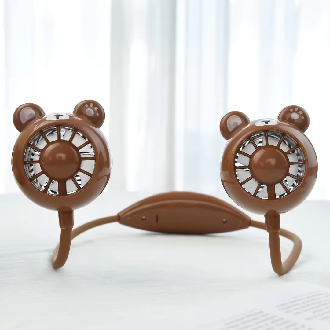 Mini adjustable USB desk fan