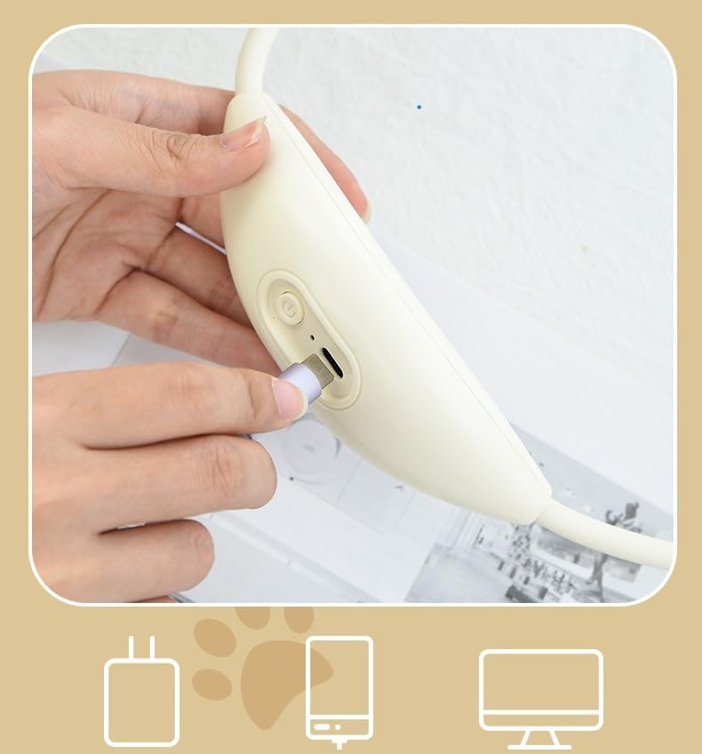 Mini adjustable USB desk fan