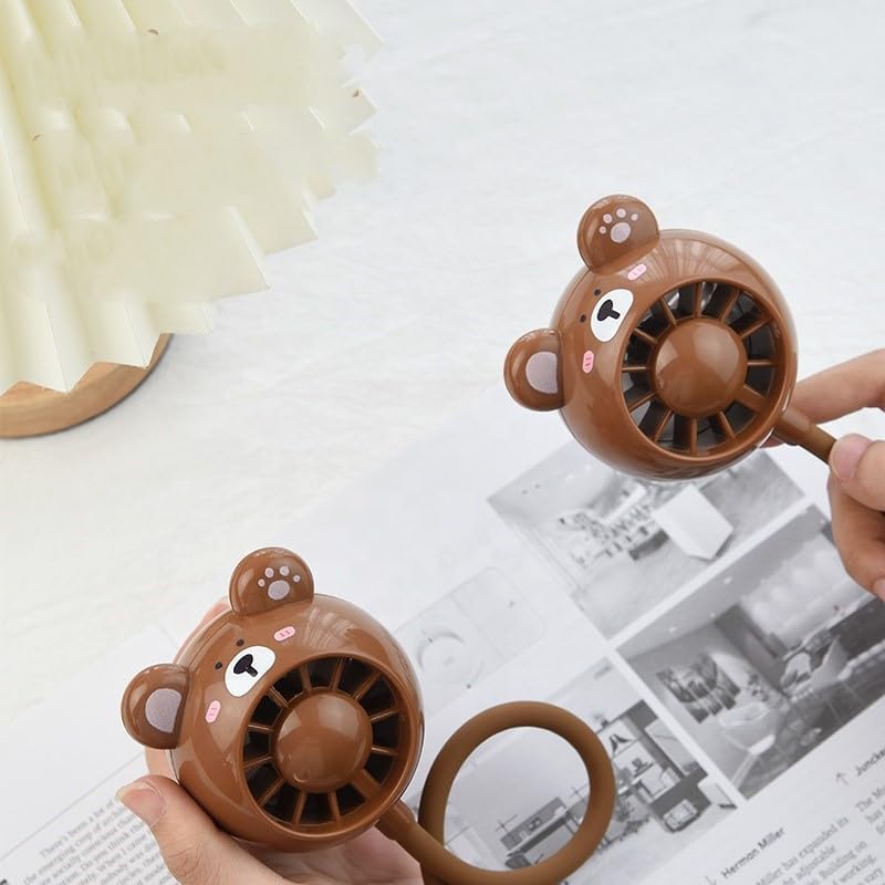 Mini adjustable USB desk fan