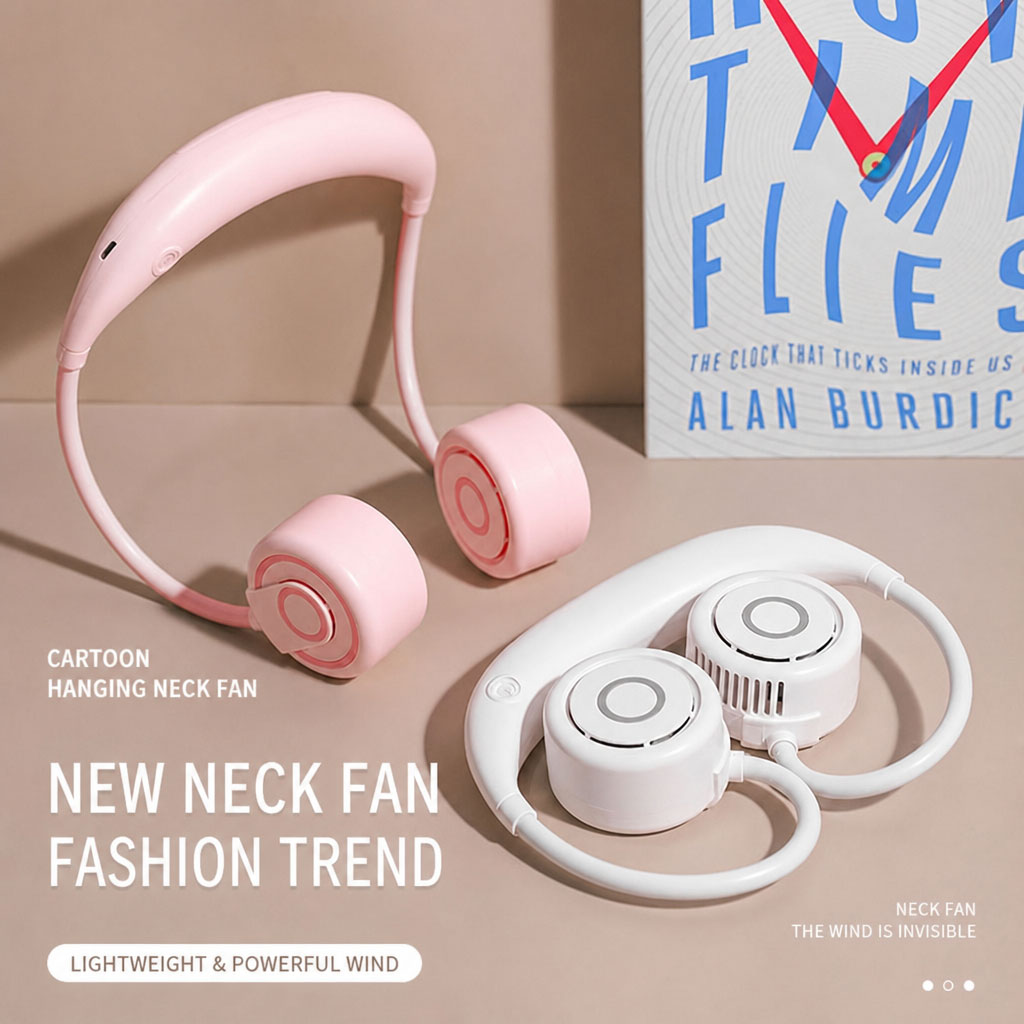 Portable USB Rechargeable Neck Fan TJ-32A
