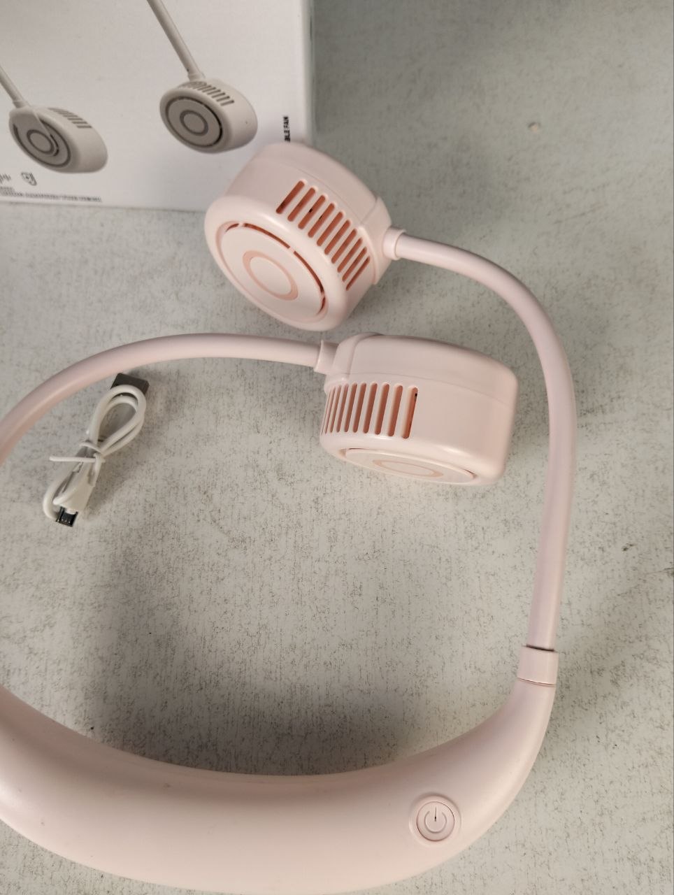 Portable USB Rechargeable Neck Fan TJ-32A