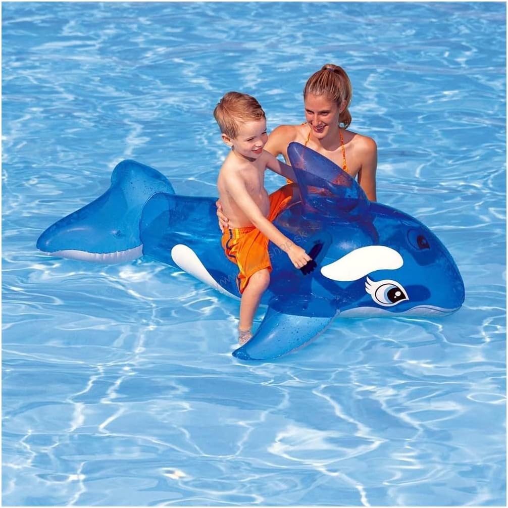 Intex Whale Ride-On Pool Float for Kids 58523NP