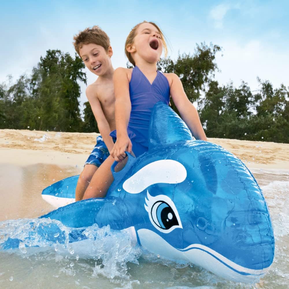Intex Whale Ride-On Pool Float for Kids 58523NP