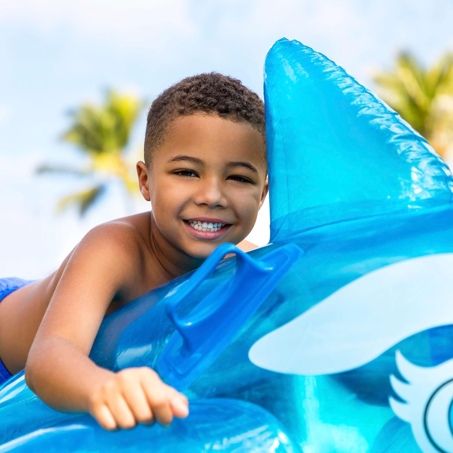 Intex Whale Ride-On Pool Float for Kids 58523NP