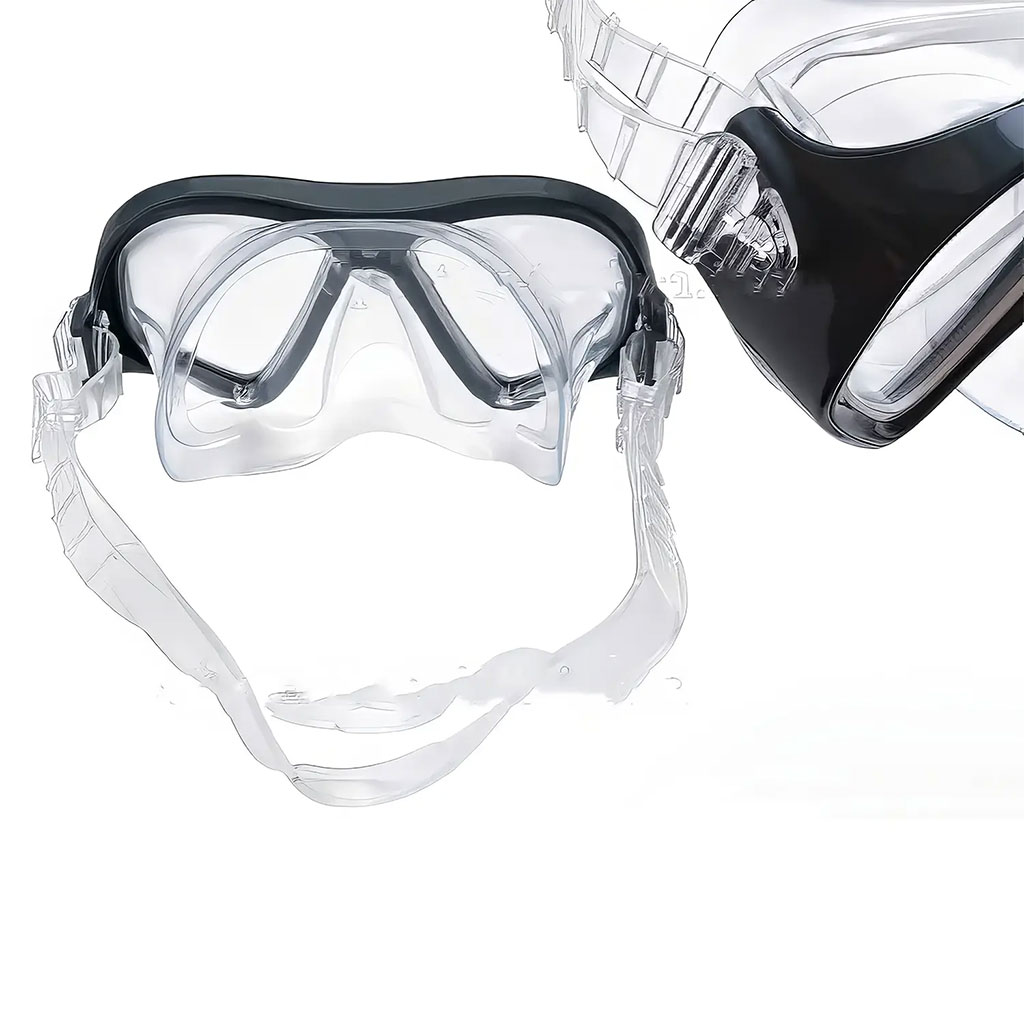 Intex Reef Rider 55648 Adult Snorkeling Set - Panoramic Mask and Snorkel