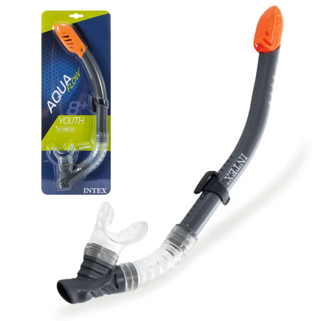 Intex Reef Rider 55648 Adult Snorkeling Set - Panoramic Mask and Snorkel