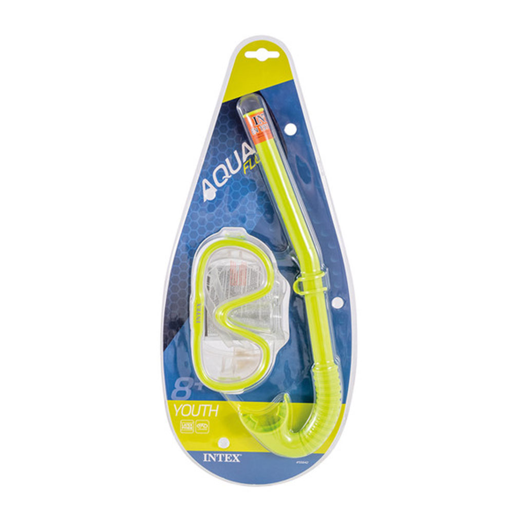 Intex Adventurer 55642 Kids Swim Set - Sea Scan Mask and Hi-Flo Snorkel