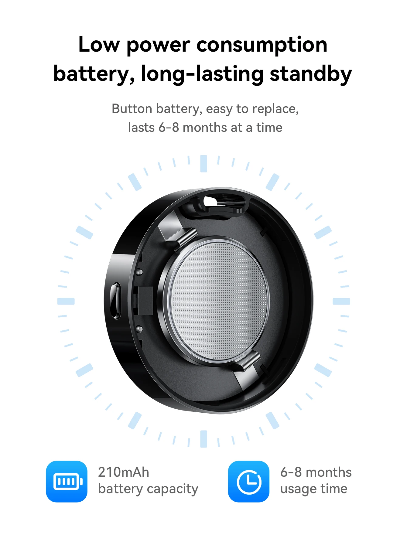 HOCO E96A Smart Tracker for Android via Google Find My Device