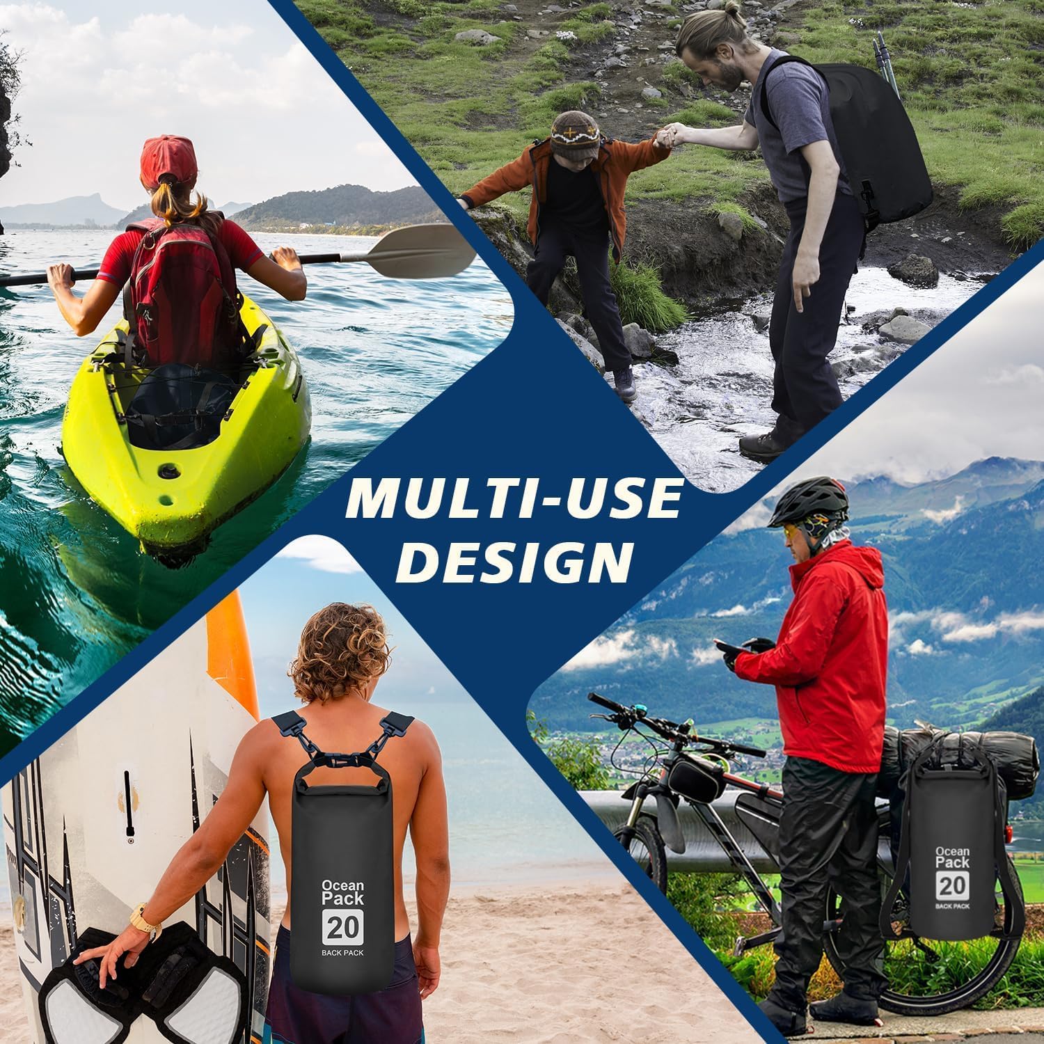 Sac étanche Ocean Pack 20L